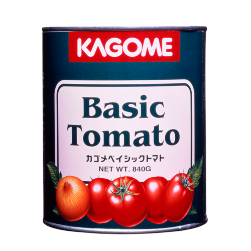 【業務用】カゴメ ベイシックトマト 2号缶 840g