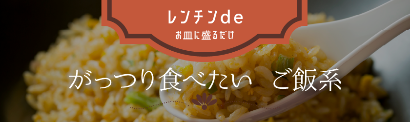 がっつり食べたい ご飯系