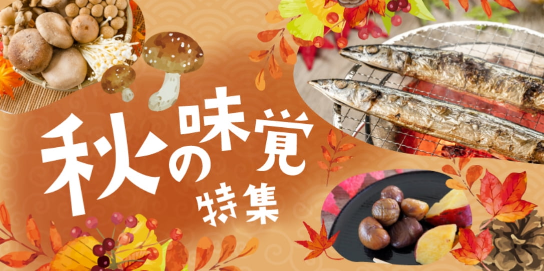 秋の味覚特集