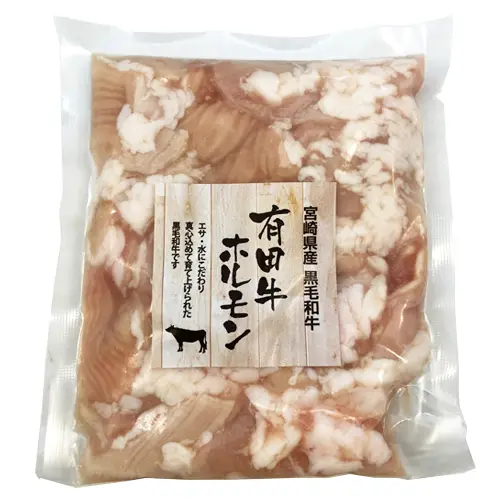 有田牧畜 宮崎有田牛 シマ腸(カット済み) 200g