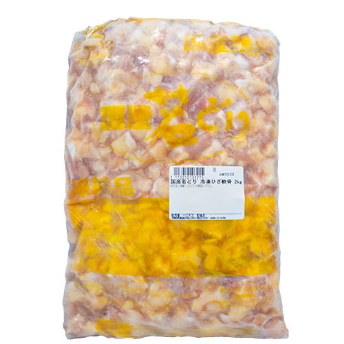 ウェルファムフーズ 国産若どり 冷凍ひざ軟骨 2kg