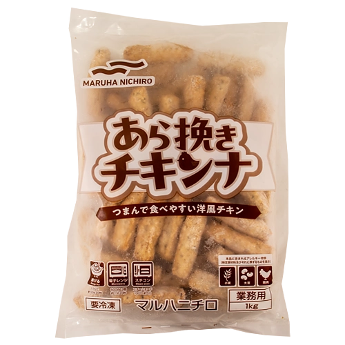 【業務用】 マルハニチロ あら挽きチキンナ 1kg