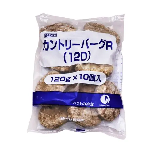 【業務用】 日東ベスト カントリーバーグR(120) 120g×10個入