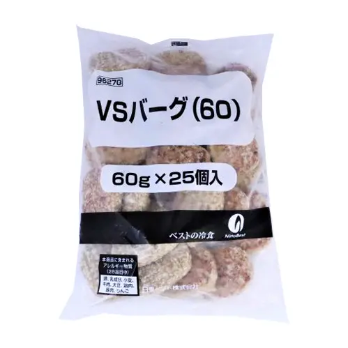 【業務用】日東ベスト VSバーグ60 60g×25個入