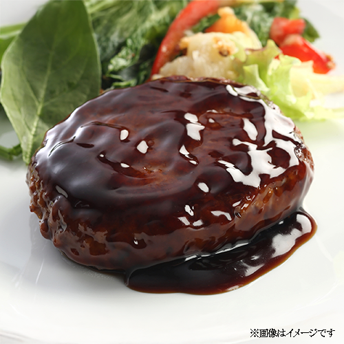 【業務用】ヤヨイサンフーズ まろやかソースのハンバーグ(てりやきソース) 115g