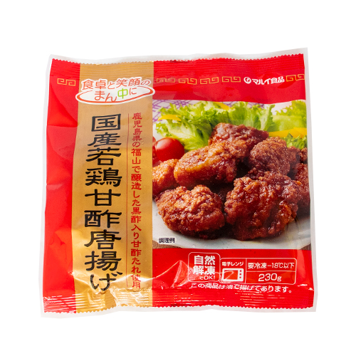 マルイ食品 国産若鶏甘酢唐揚げ 210g