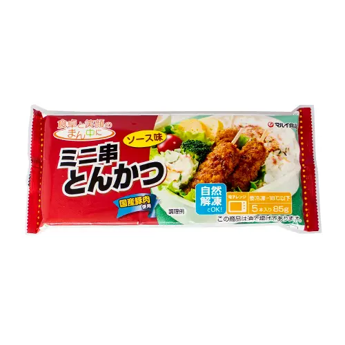 マルイ食品 ミニ串とんかつ ソース味 85g