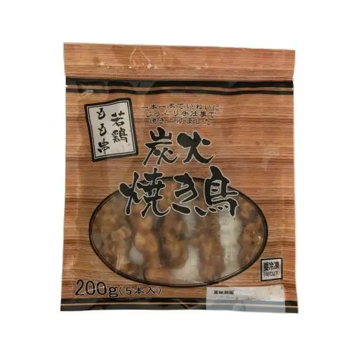【業務用】ヤマガタ食品 炭火焼き鳥 若鶏もも串 ５本入 200g
