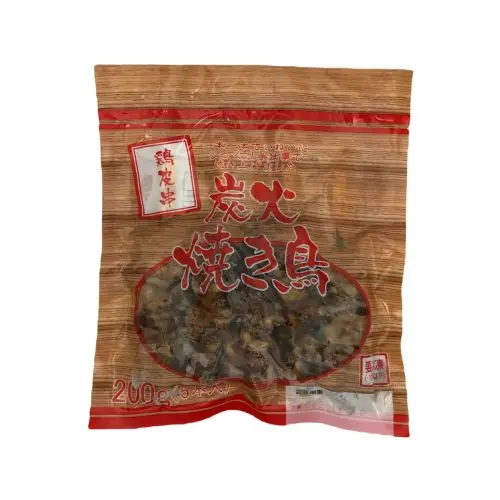 ヤマガタ食品 炭火焼き鳥 鶏皮串 ５本入 200g