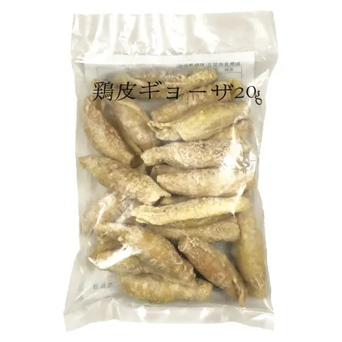 【業務用】コスモフーズ 鶏皮ギョーザ 400g(20g×20)