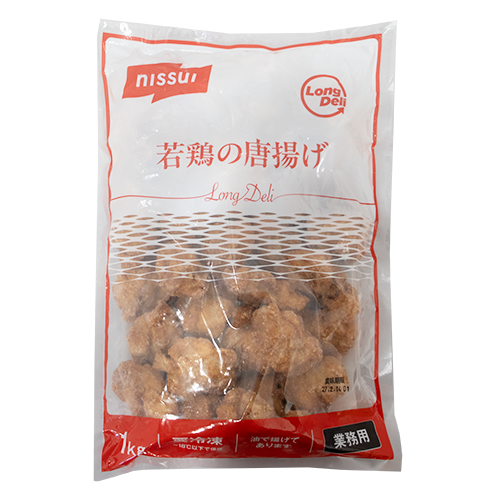 【業務用】 ニッスイ LongDeli 若鶏の唐揚げ 自然解凍可 1kg
