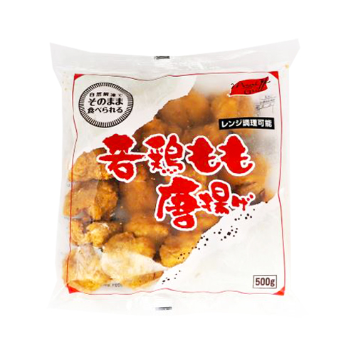 【業務用】ジャパンフード 若鶏もも唐揚げ 500g