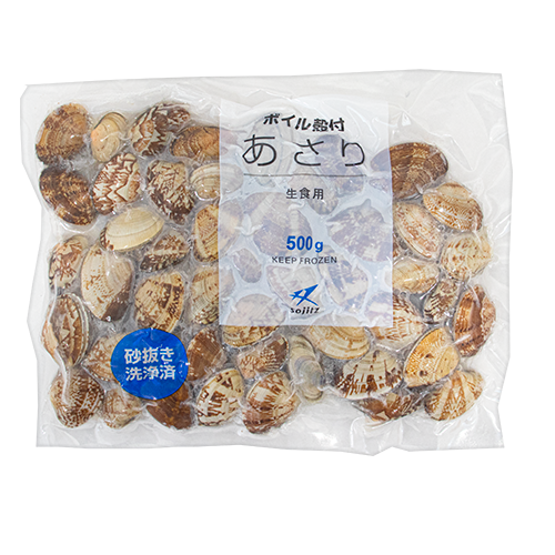双日食料 殻付きあさり 500g