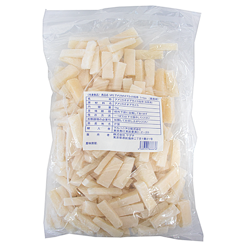 ヤグチ アメリカオオアカイカ短冊(加熱用) 1kg