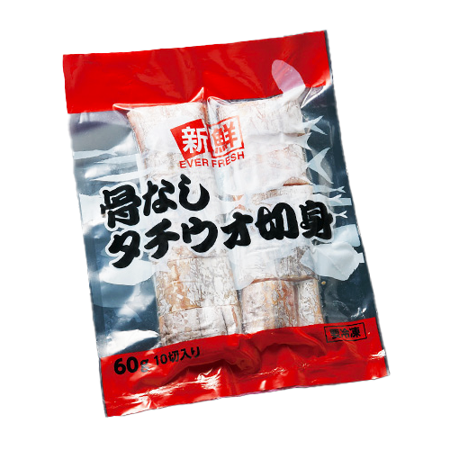 神栄 骨なし切り身 太刀魚 60g×10切入