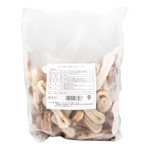 【業務用】 大冷 徳用いか輪切（アカイカ） 1000g