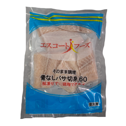 エスコートフーズ そのまま調理 骨なしバサ切身60 300g(5切)