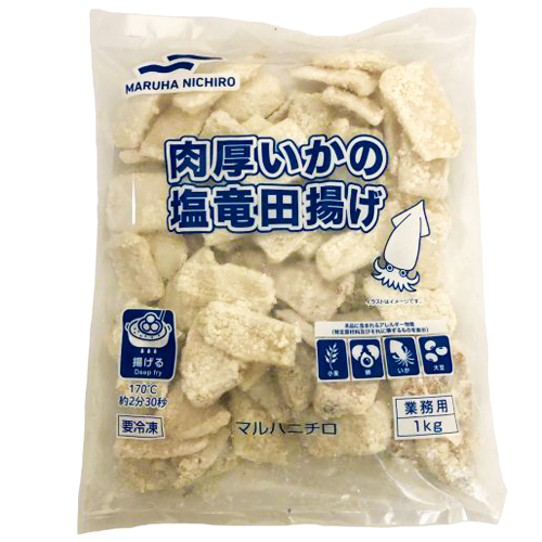 マルハニチロ 肉厚いかの塩竜田揚げ 1kg