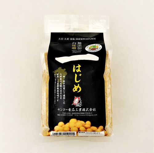 【業務用】ケンコー食品 無添加白味噌一 (はじめ) 1kg