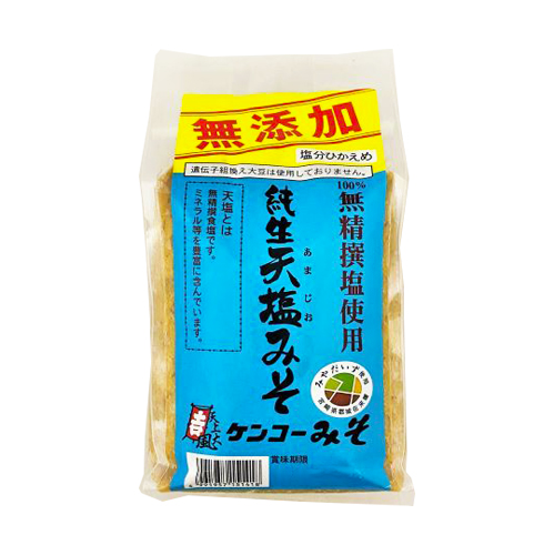 【業務用】ケンコー食品 無添加純生天塩みそ 1kg