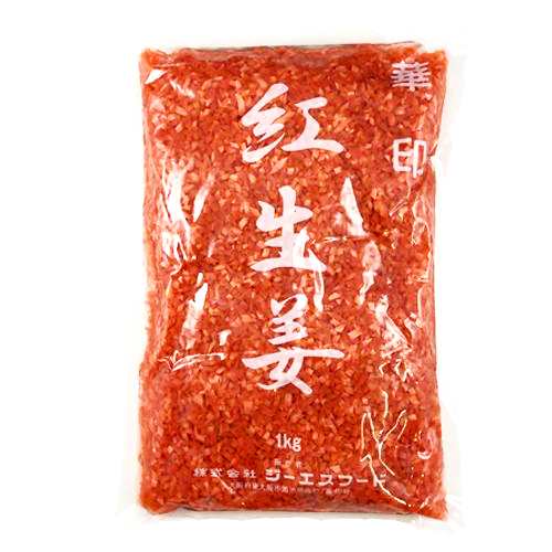 【業務用】ジーエスフード 紅生姜(ミジン) 1kg