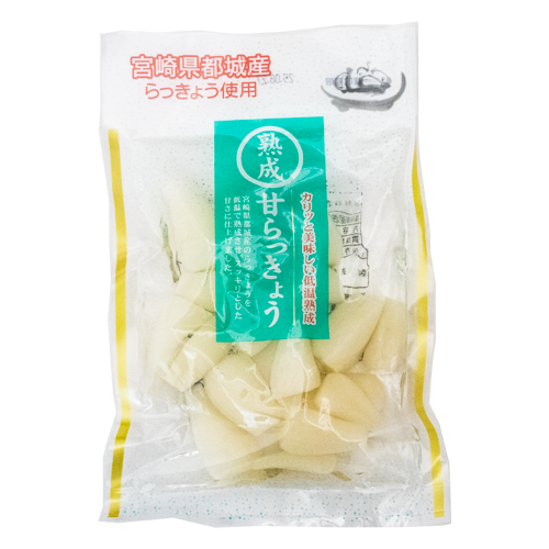 上沖産業 宮崎県都城産 らっきょう使用 熟成甘らっきょう 80g