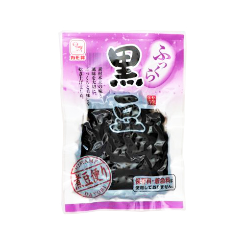 カモ井食品工業 ふっくら黒豆 120g