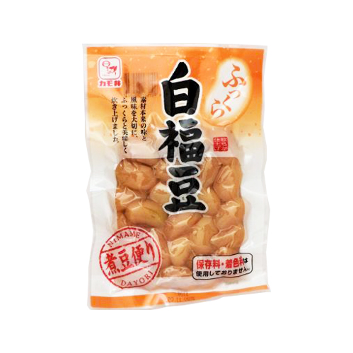 カモ井食品工業 ふっくら白福豆 100g