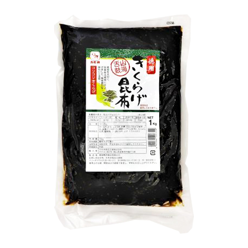 【業務用】カモ井食品工業 徳用きくらげ昆布 1kg