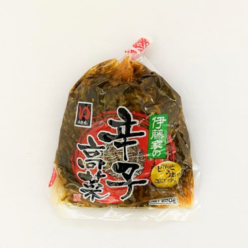 伊藤食品 伊藤家の辛子高菜 250g