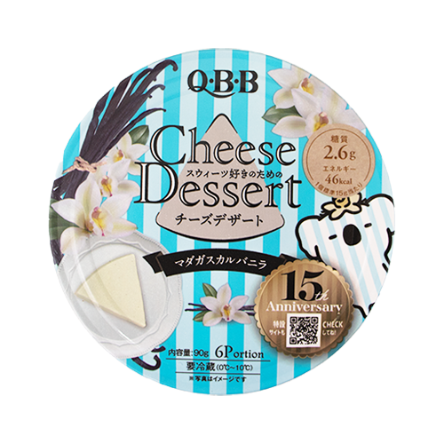 六甲バター CheeseDessert マダガスカルバニラ 90g(6個入)