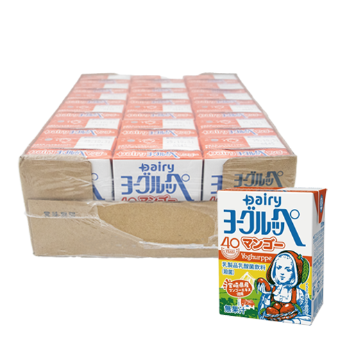 デーリィ ヨーグルッペ マンゴー味 ケース 200ml×18本入