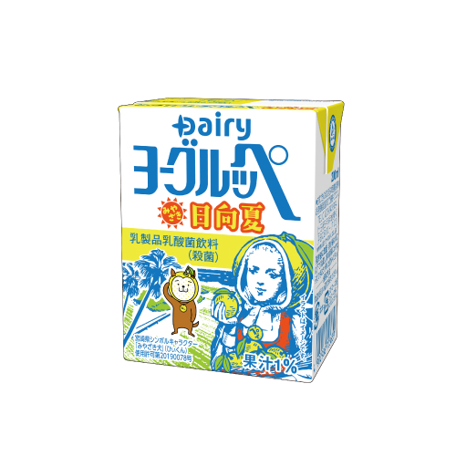 【季節限定】 デーリィ ヨーグルッペ みやざき日向夏味 ケース 200ml×18本入
