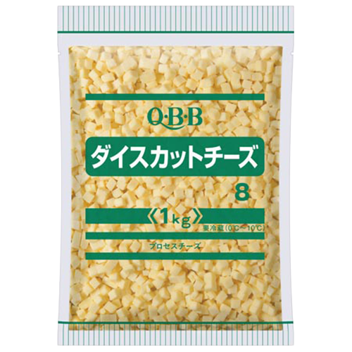 六甲バター QBB ダイスカットチーズ8 1㎏