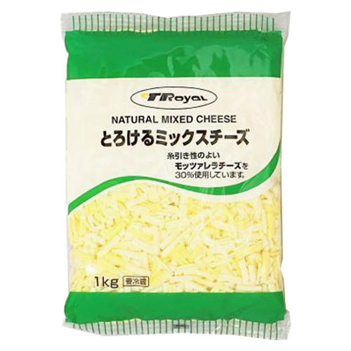 【業務用】東亜商事 とろけるミックスチーズ 1kg