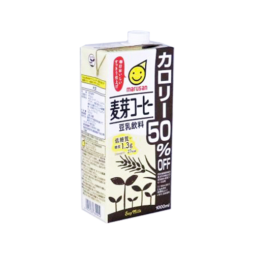 マルサンアイ 麦芽コーヒーカロリー50％OFF 1000ml