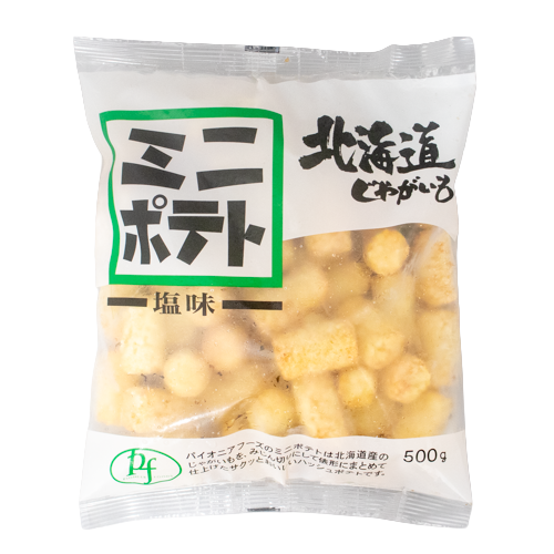 パイオニアフーズ ミニポテト 塩味 500g
