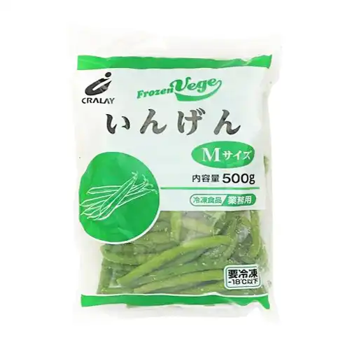 【業務用】 クラレイ いんげんMサイズ 500g