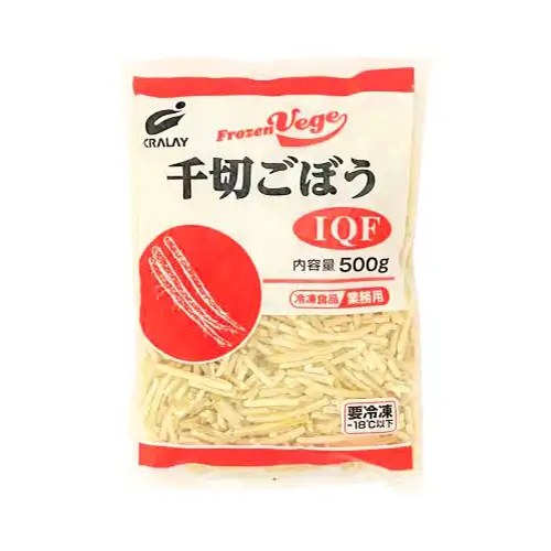 【業務用】 クラレイ 千切ごぼうバラ凍結 500g