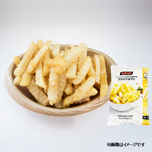 【業務用】 クラレイ ニュージーランド産 フライドポテトクリンクルカット 1kg