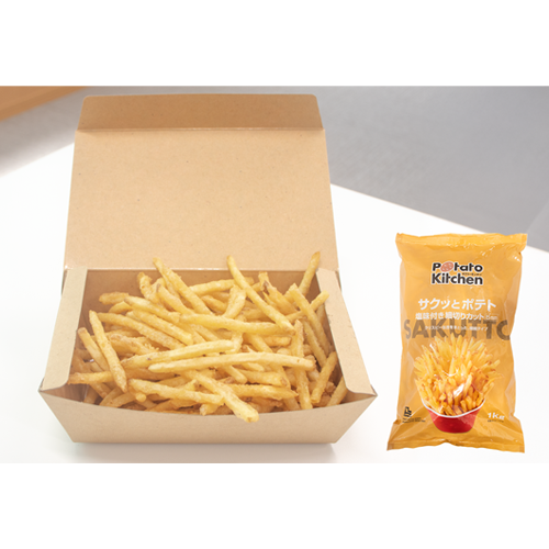 ノースイ ポテトキッチン サクッっとポテト 塩味付き細切りカット フライドポテト 5mm 1kg