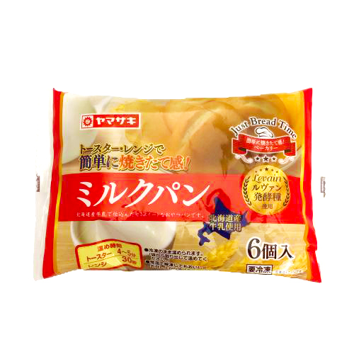 山崎製パン ミルクパン 6個入