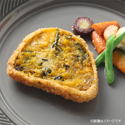 【業務用】ヤヨイサンフーズ 国産カボチャひき肉フライ 60g×10個入り