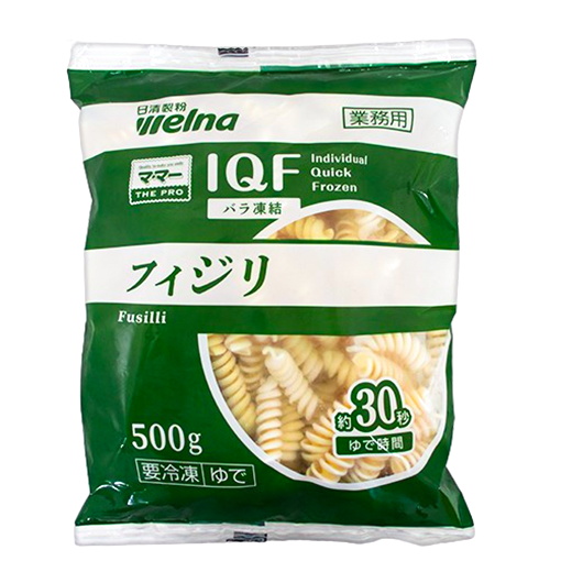【業務用】日清製粉ウェルナ IQFフィジリ 500g