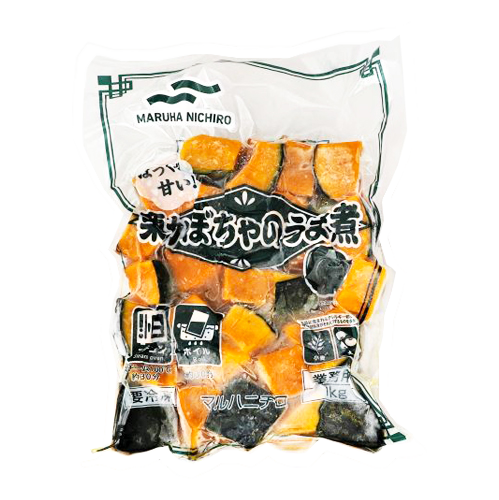 【業務用】マルハニチロ じっくり味しみ栗かぼちゃのうま煮 1kg