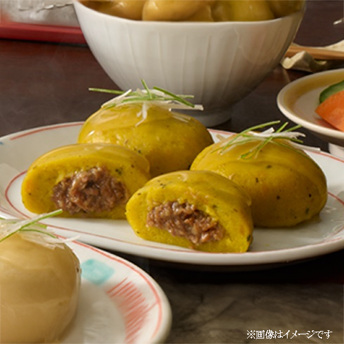 【業務用】 テーブルマーク かぼちゃ饅頭鶏そぼろ 50g×10
