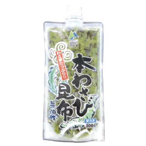 マル井 本わさび昆布 300g