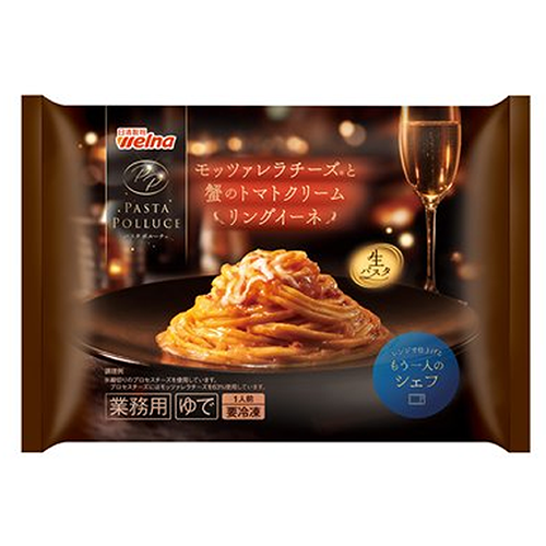 【業務用】 日清製粉ウェルナ PASTA POLLUCE モッツァレラチーズと蟹のトマトクリーム 287g