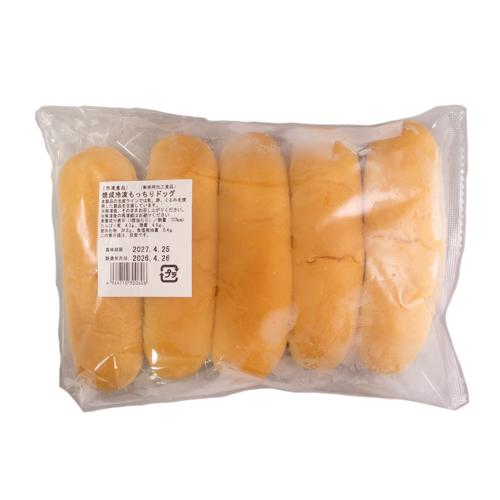 【業務用】 サンフレッセ 焼成冷凍もっちりドッグ 5本入