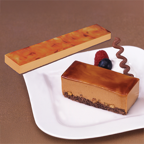 【業務用】味の素冷凍食品 フレックフリーカットケーキ キャラメル 510g